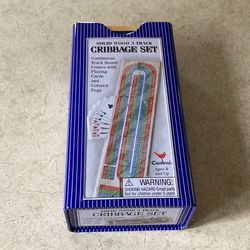 Solid Wood 3 Track Cribbage Set