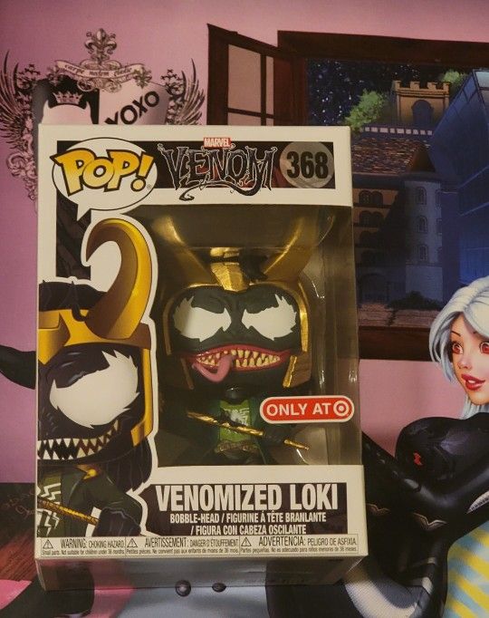 Funko Pop Marvel Venomized Loki #368 🌋🐓🌋