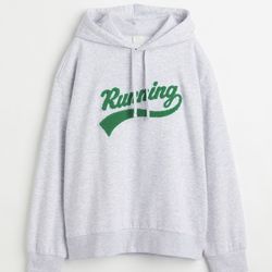 H&M Hoodie With Motif