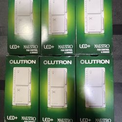 Lutron Maestro Can control And dimmer switches … Priced Each, Brand new