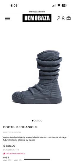 Demobaza boots for burning man
