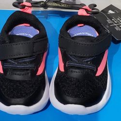 Athletic Works Baby Girls Mesh Jogger Sneakers With Velcro Strap $4 (one available in size 2)