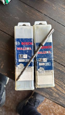Quarter inch Sds plus rotor hammer bits