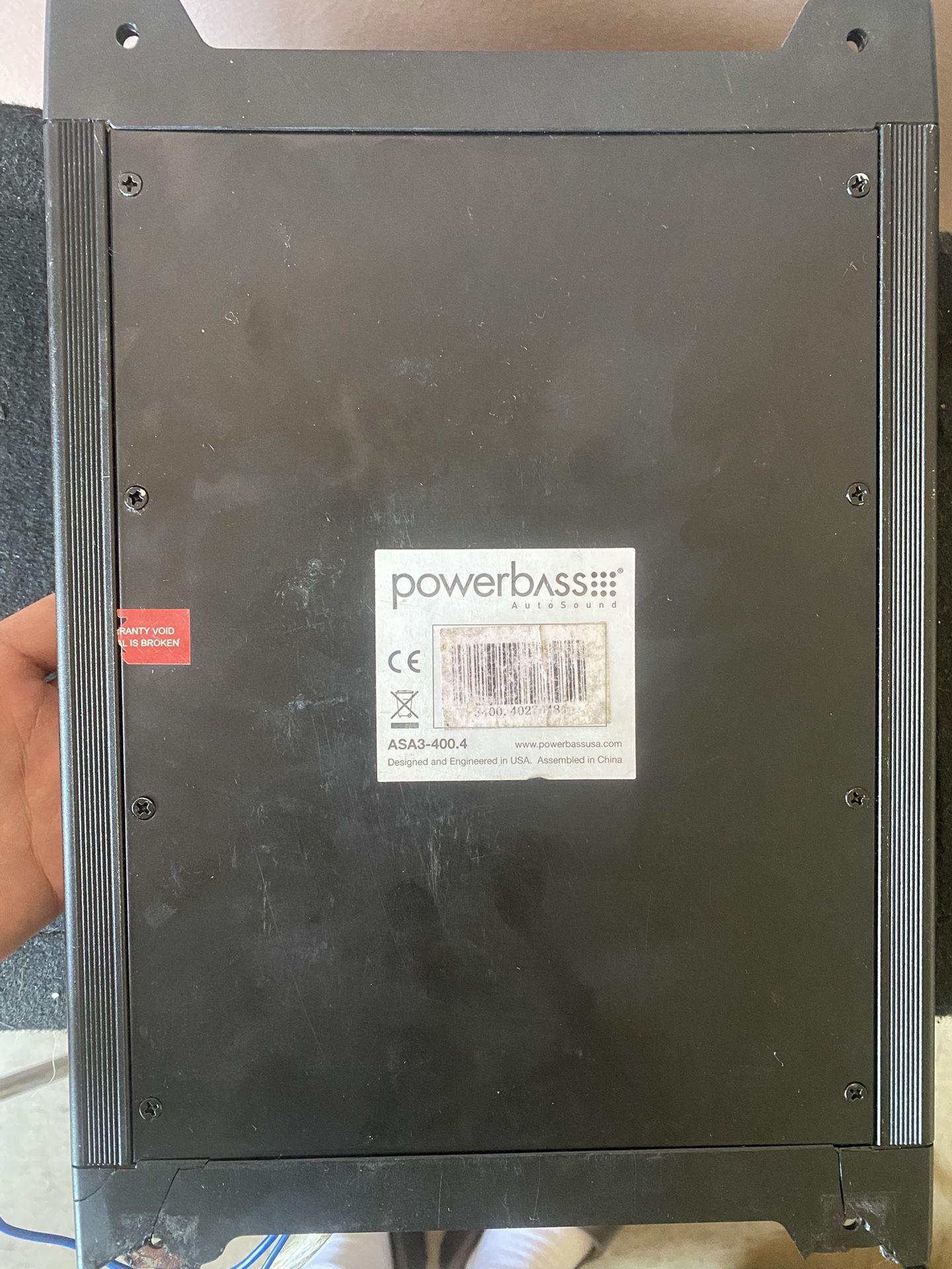 PowerBass Amplifiers W/  JBL SPEAKERS