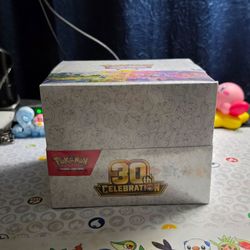 Pokemon 30th Anniversary Mini Tin Display Box
