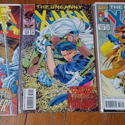 3 Lot Xmen Comic Book Issue 310 Uncanny 312 Storm Cable 313