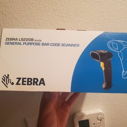 BRAND NEW Zebra LS2208 Scanner 