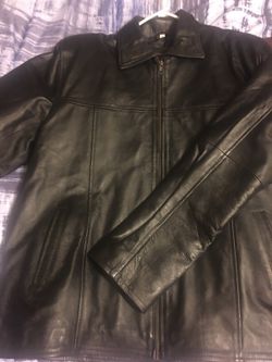New leather jacket