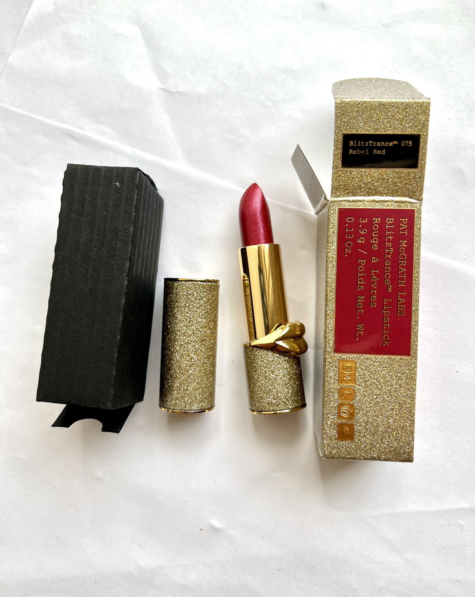 PAT McGRATH LABS LIPSTICK BLITZTRANCE 075 REBEL RED Brand New In Box 100% Auth