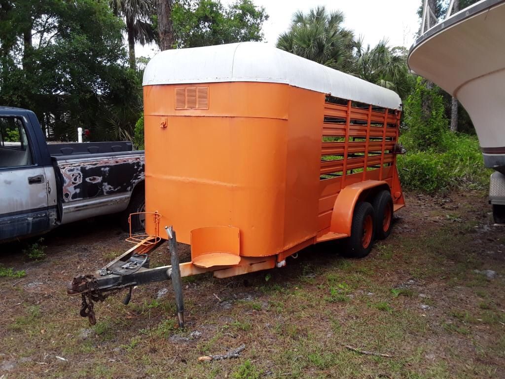 16’ Cattle or horse trailer. for Sale in Port St. Lucie, FL OfferUp