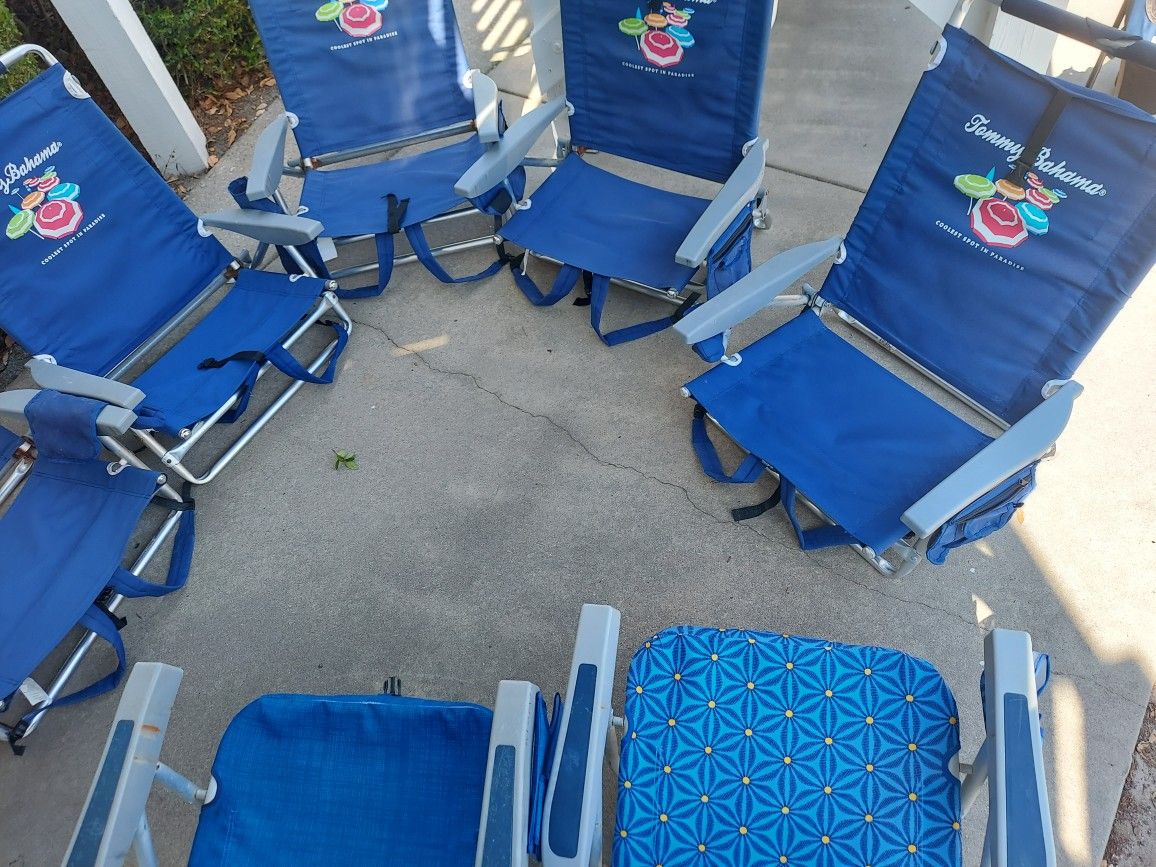 Tommy Bahama Beach Chair $20 Each With Rust