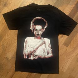 Bride Of Frankenstein T-Shirt Classic Horror Film  For Scary Movie Fan small