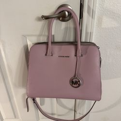 Michael Kors Double Zip Leather Satchel