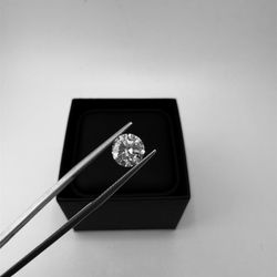 2.00 Carat Round Shape Lab-grown Certified Diamond 