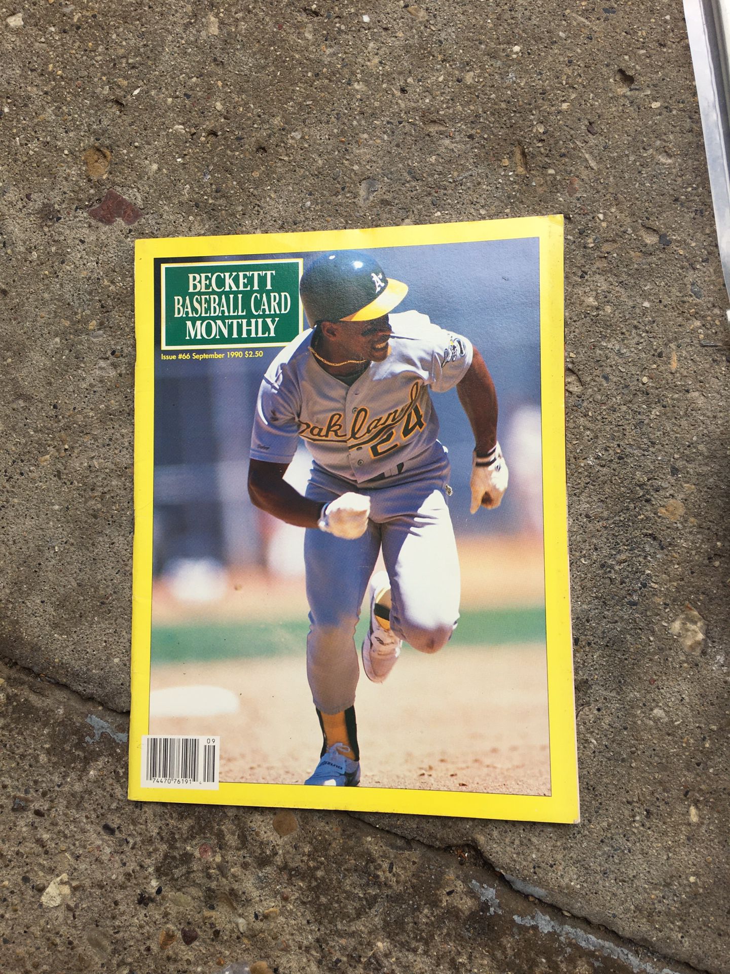 Sept. 1990 Beckett Baseball Card Monthly See My Site Over 650 Sports Collectibles For Sale