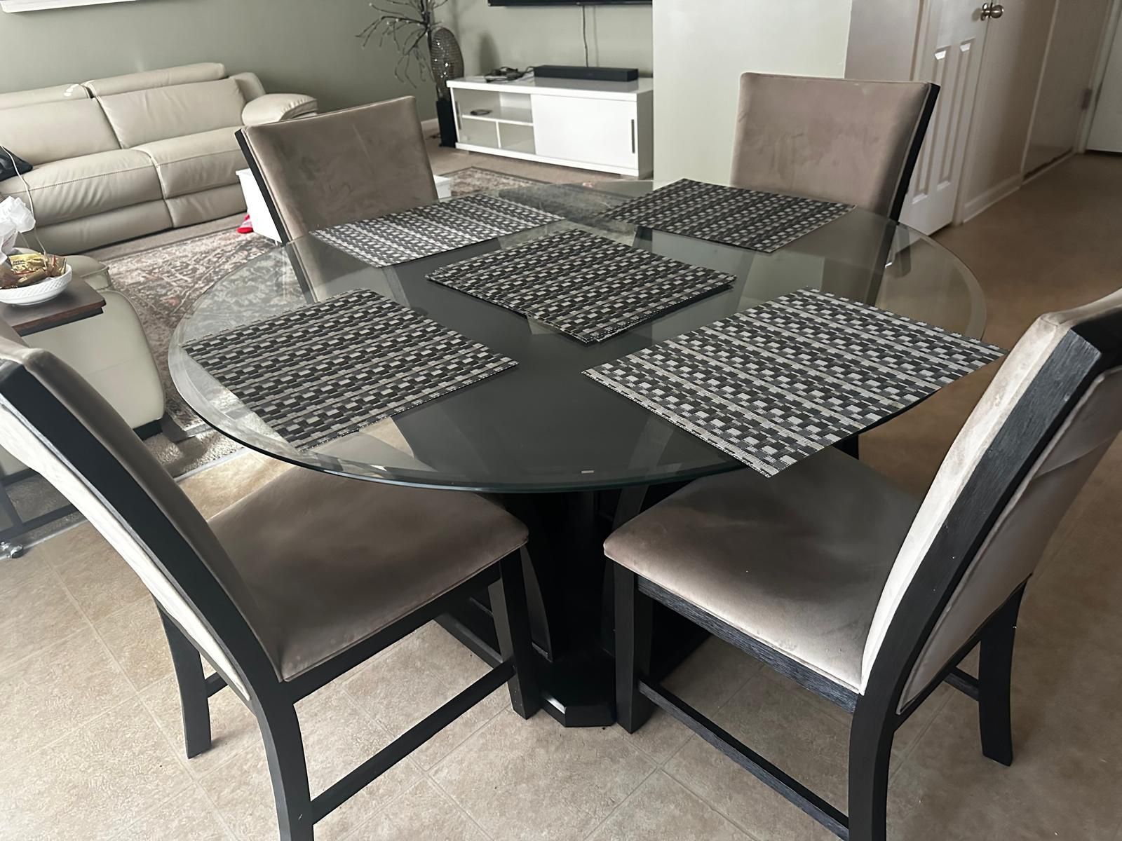 Negotiable Price - Table With Chairs