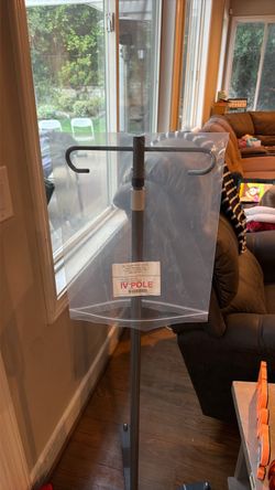IV adjustable wheelable pole