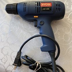 Ryobi 3/8 corded drill 