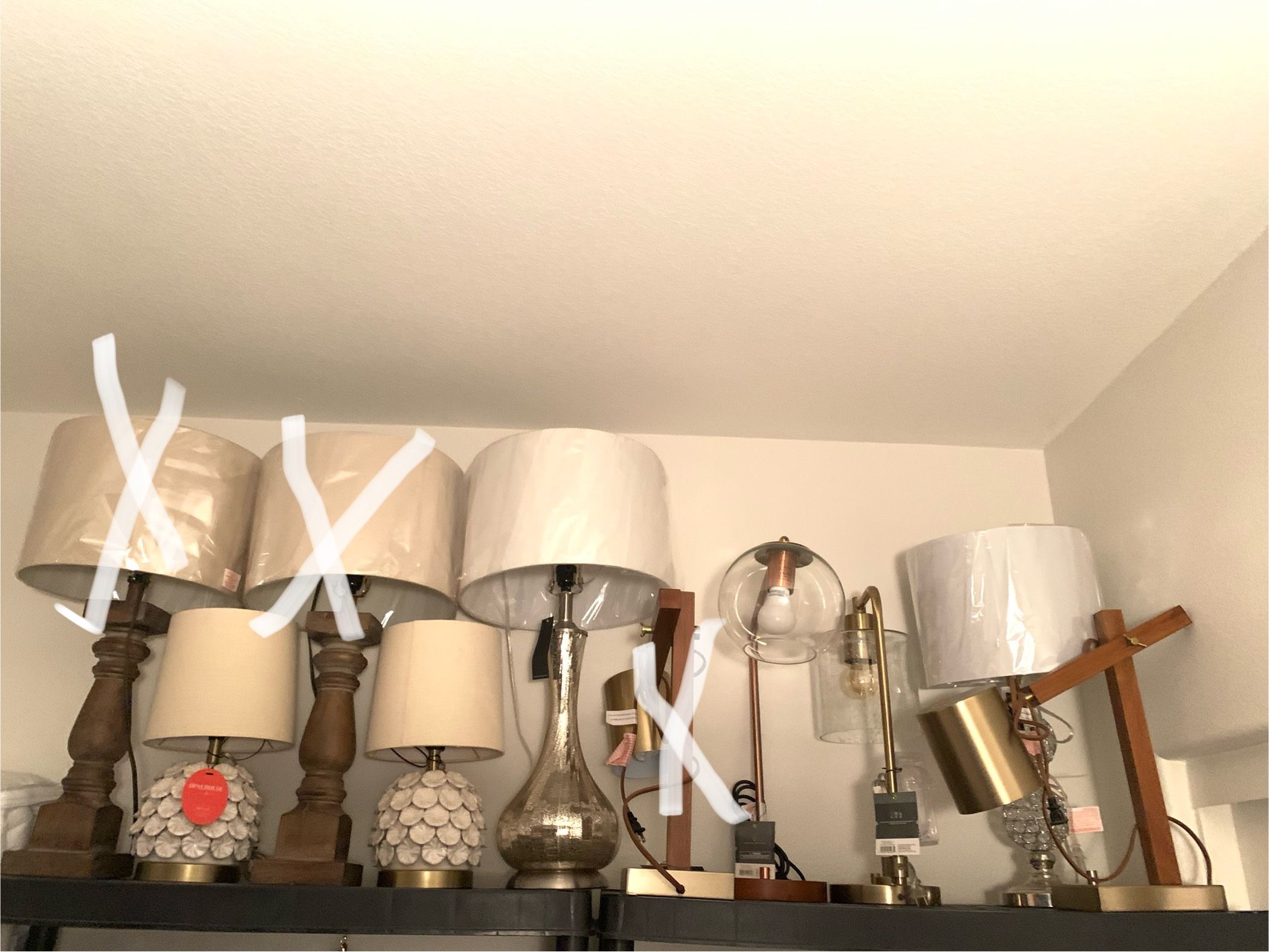 BRAND NEW LAMPS STARTING AT $30 + Each