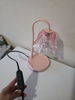 Flower candle warmer