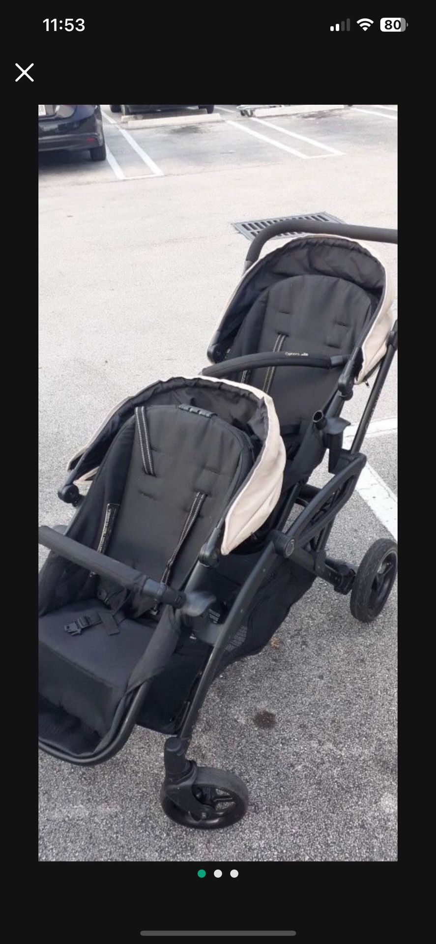 Double Baby Stroller