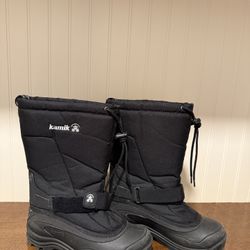 Kamik Women's Greenbay Black Winter Boots Size 9