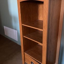 Walnut Gaming Cabinet / Book Shelf / Display Cabinet 