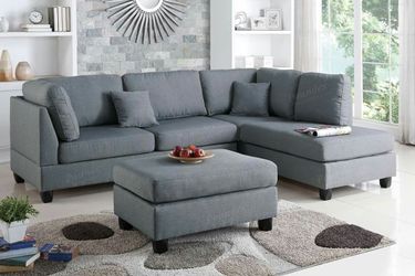 BRAND NEW SECTIONAL SOFA PLUS FREE OTTOMAN - ON SALE!!!