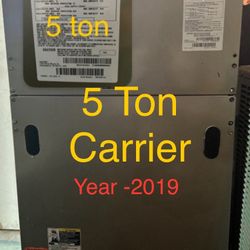 Carrier 5 Ton Airhandler/ Evaporator 