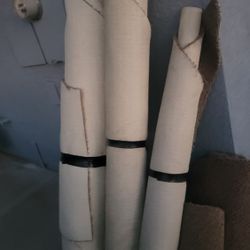 Unused Rolls Of Carpet 