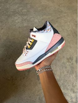 Jordan 3 GS “Vintage Floral” Size 4Y/5.5W