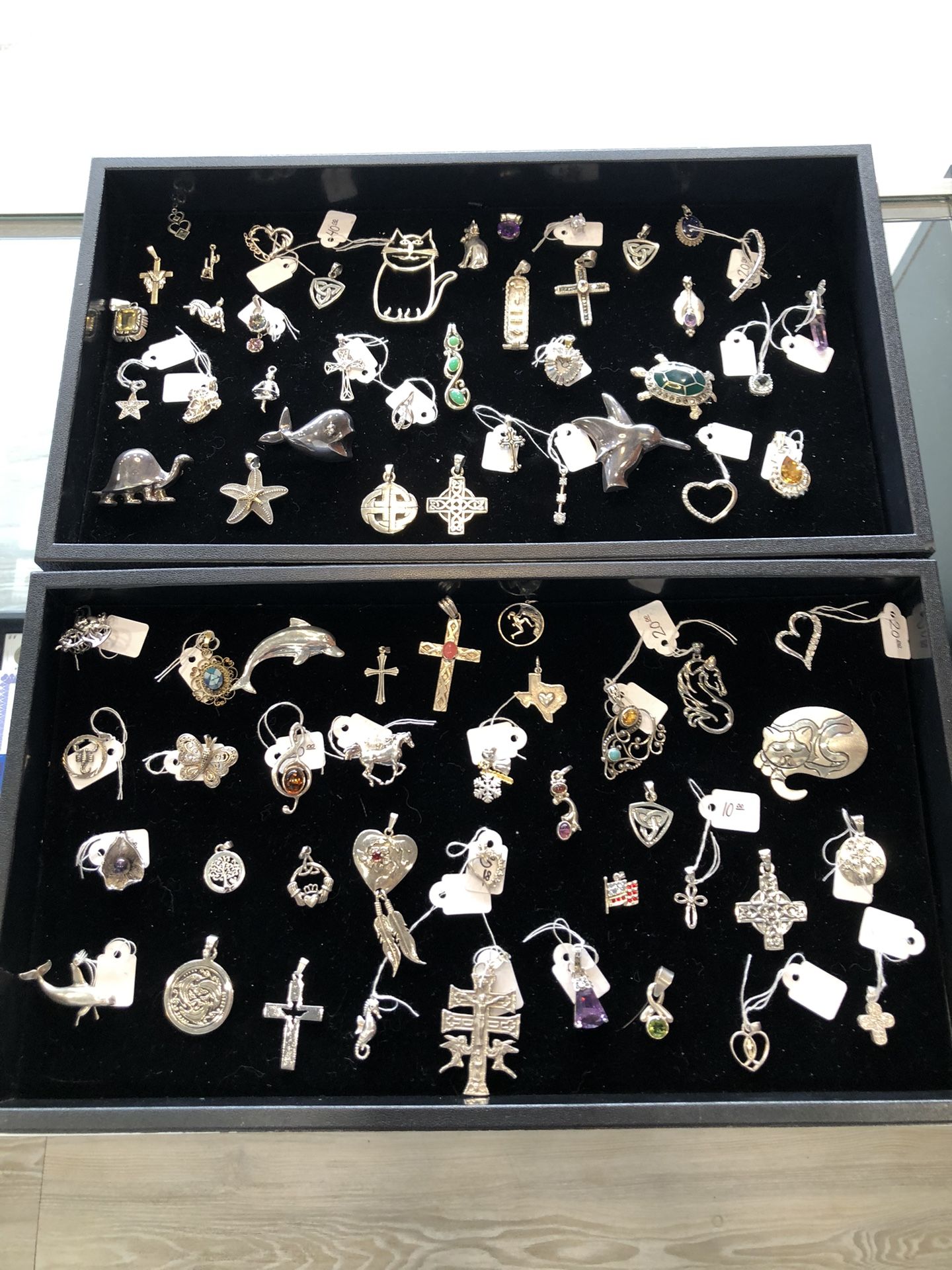 Sterling Silver Pendants And Charms
