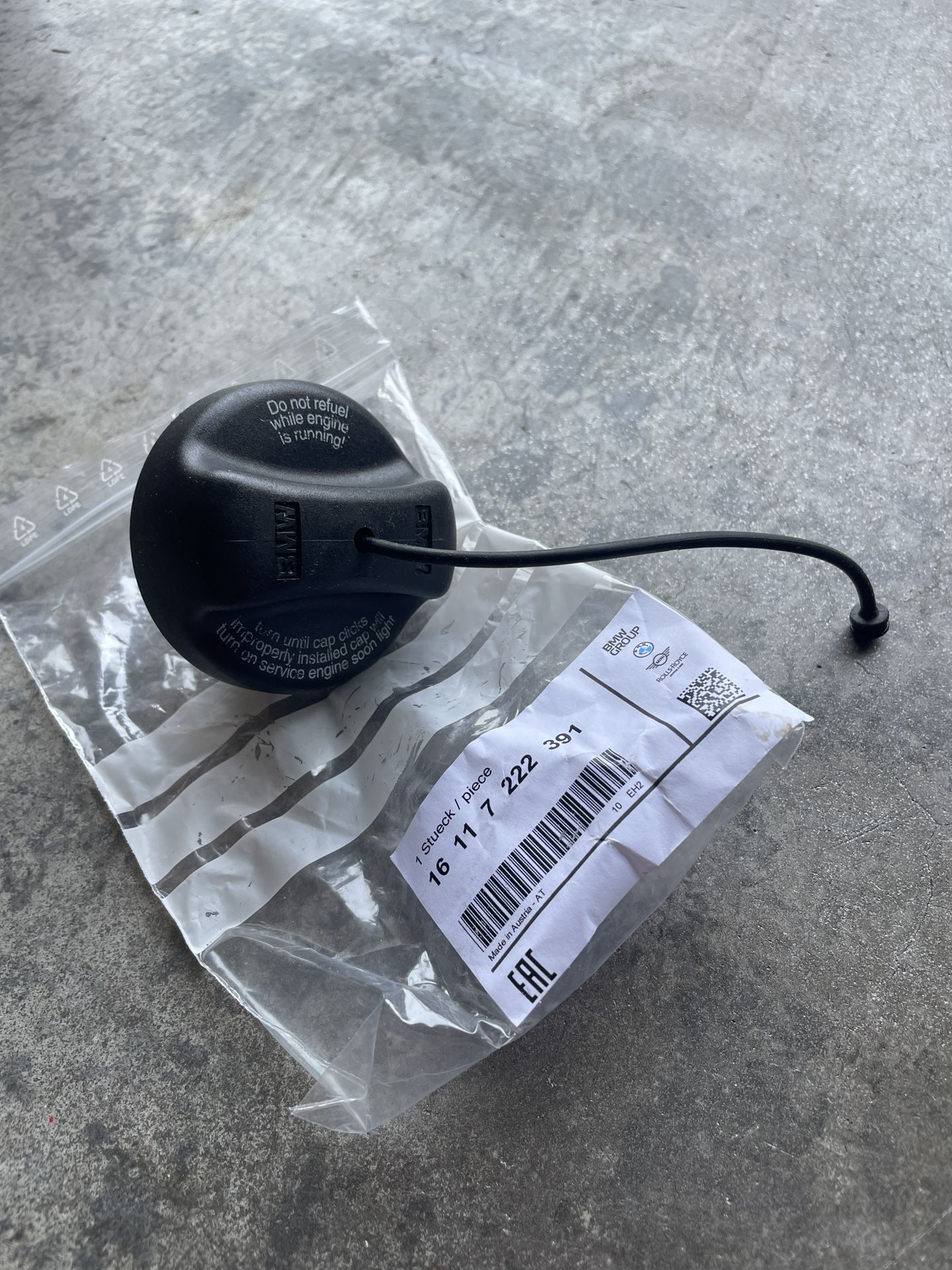 BMW OEM Gas Cap – Fits E70 X5 & Many More