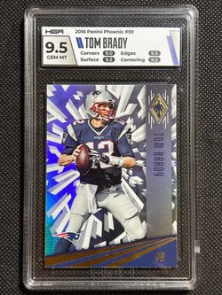 2016 Panini Phoenix #59 TOM BRADY HGA 9.5 Gem Mint New England Patriots