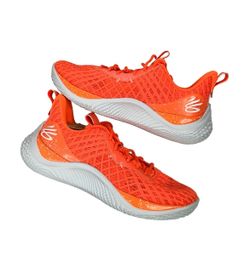 Under Armour Curry Flow 10 Team Size 15 Orange Bang Stephen NEW golden state warriors