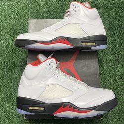DS 2020 Jordan Fire Red 5s size 12 