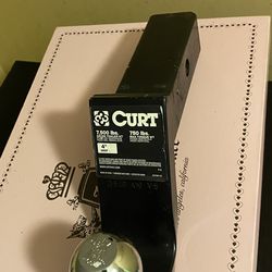 CURT Class 3 Trailer Hitch Ball Mount 7,500