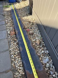 8’ Xblade Fisher Plow Edge And 7.6 Plow Edge