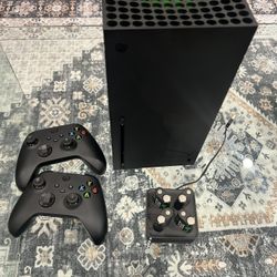 Xbox Series X With 2 Controllers And 11 Games And Traveling Case