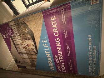 30 inch dog crate or medium dog 40lbs