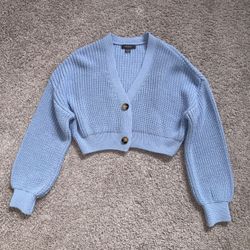 Women’s Baby blue Warm Cardigan 