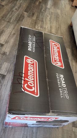 Unopened Coleman roadtrip 285 portable grill with 3 burners bought 3 days back.