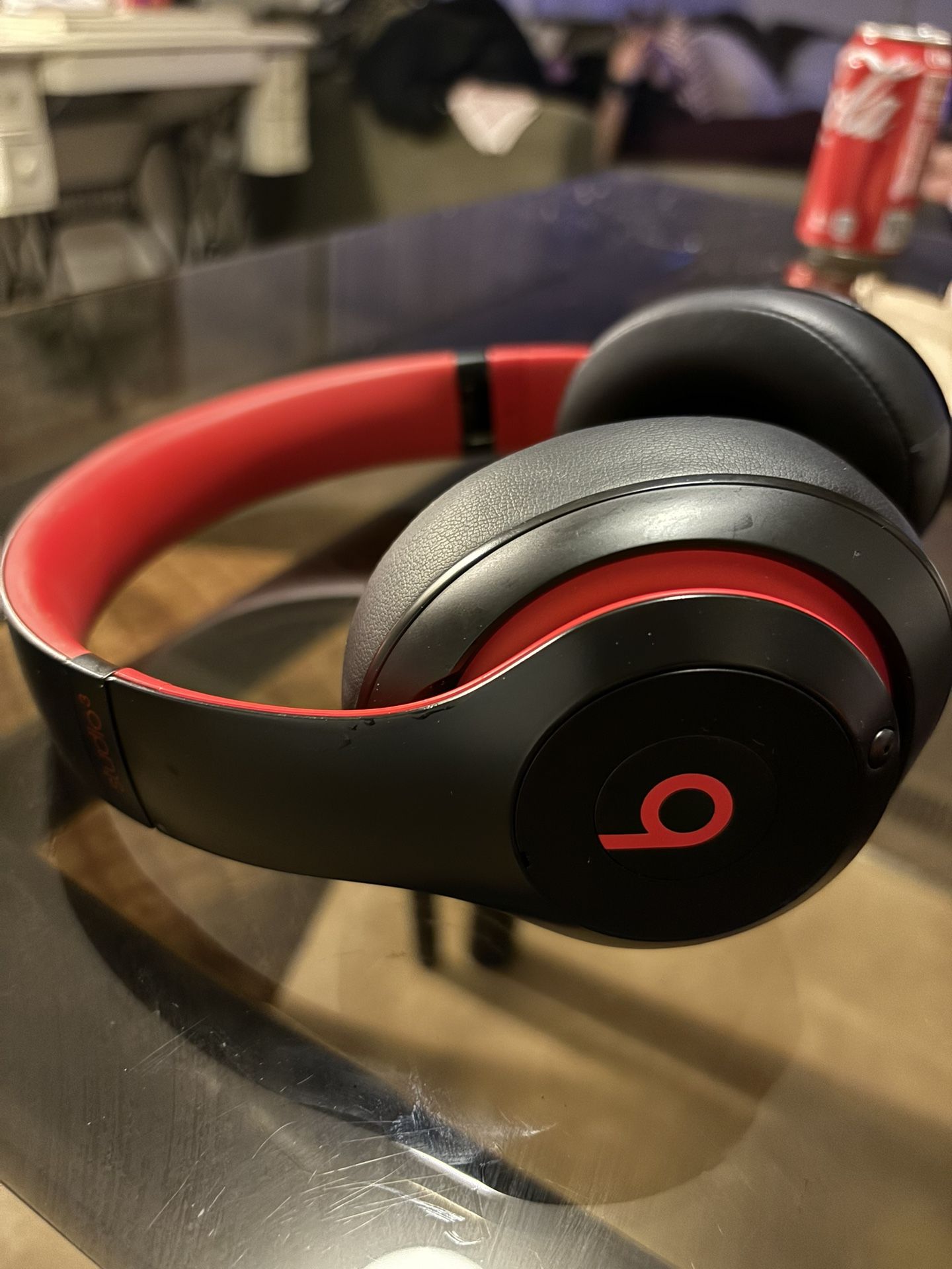 Red & Black Beats Headphones 