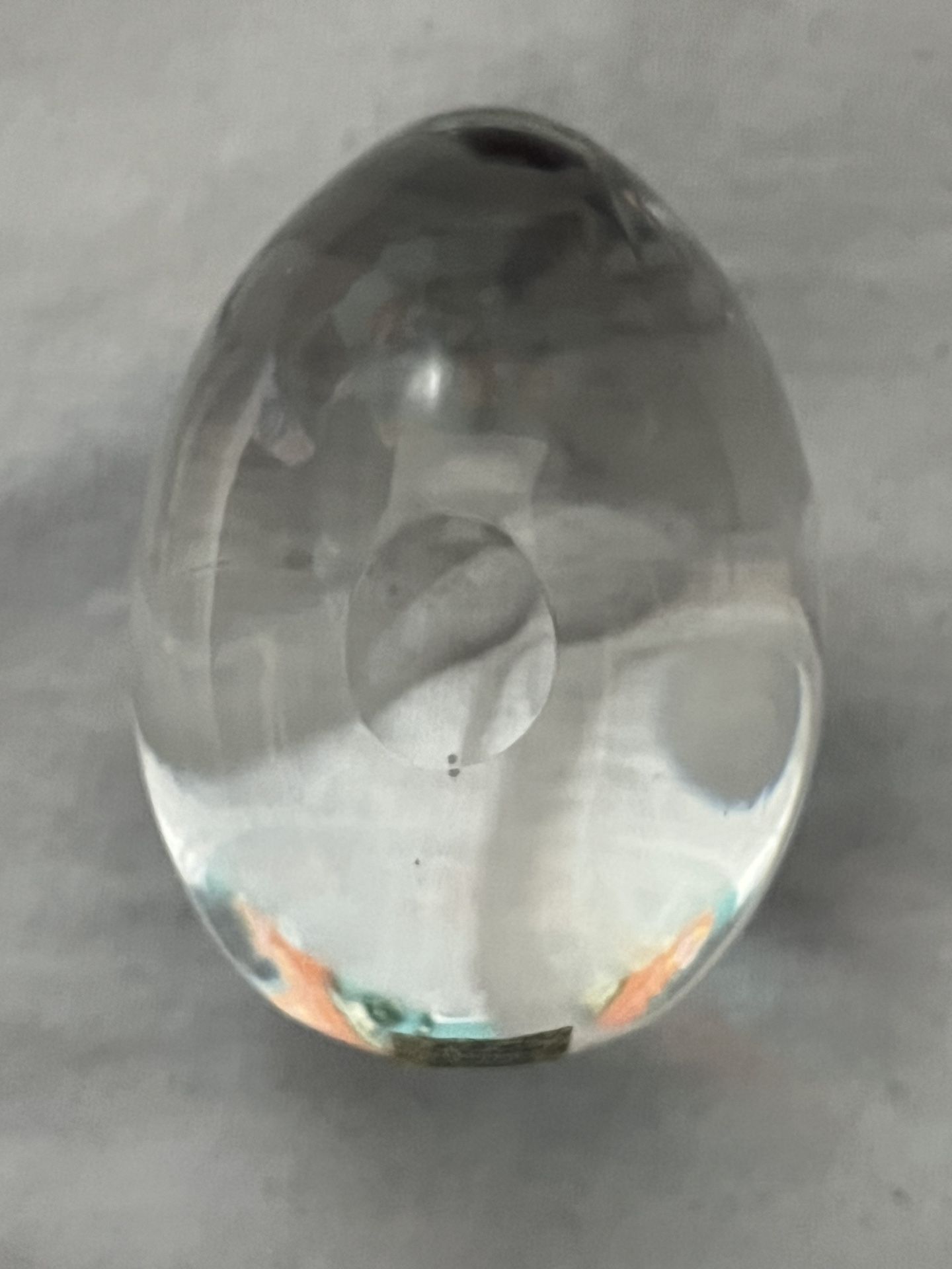 Vintage Crystal Egg