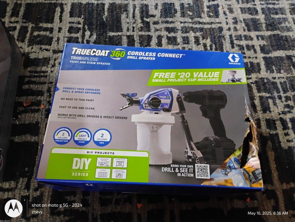 Tru Coat Cordless Connect Paint Sprayer