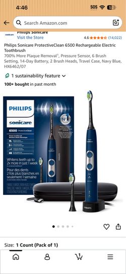 Philips Sonicare ProtectiveClean 6500 Electric Toothbrush