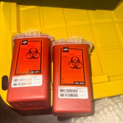 Medline 1 Qt Sharps Container – Set of 2