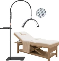 Fitlume Black Half Moon Light Esthetician Facials Tattoos Lashes Nails Jewelry Gunsmithing  Massage