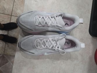 Nike Women's Running Sneakers Zoomx Gray Pink Blue