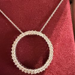 White Gold Diamond Necklace
